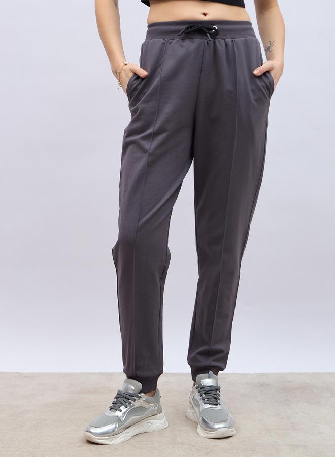 ستايلي جوغر بحواف مطاطية قصة عادية - Image 1